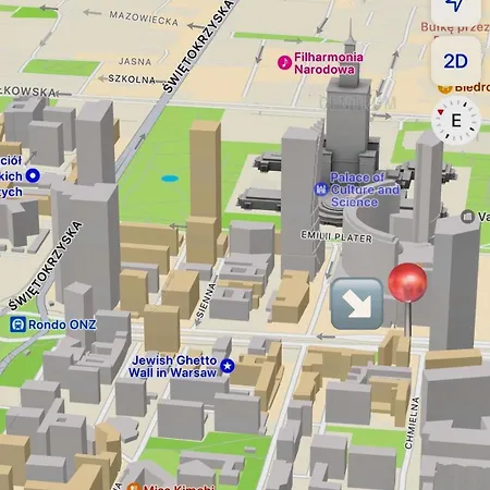 Varsovian Chic - Stylish 2br In Center With Balcony & Views Lejlighed Warszawa